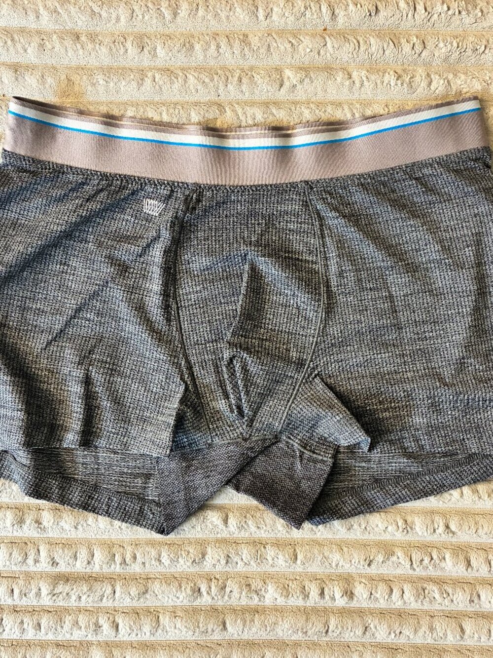 Mack Weldon AIRKNITˣ Trunk - Charcoal Heather - Size M